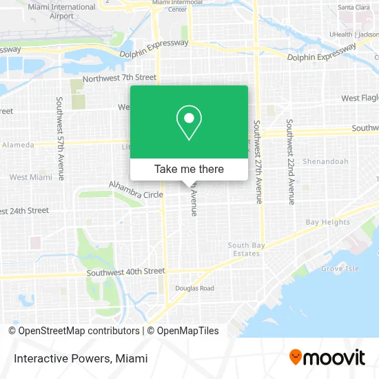Interactive Powers map