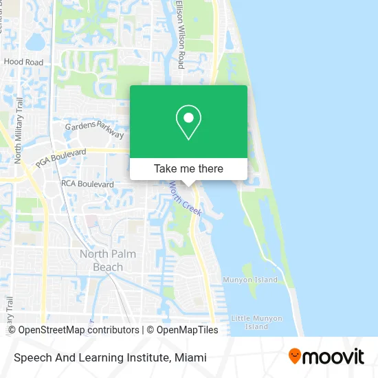 Speech And Learning Institute map