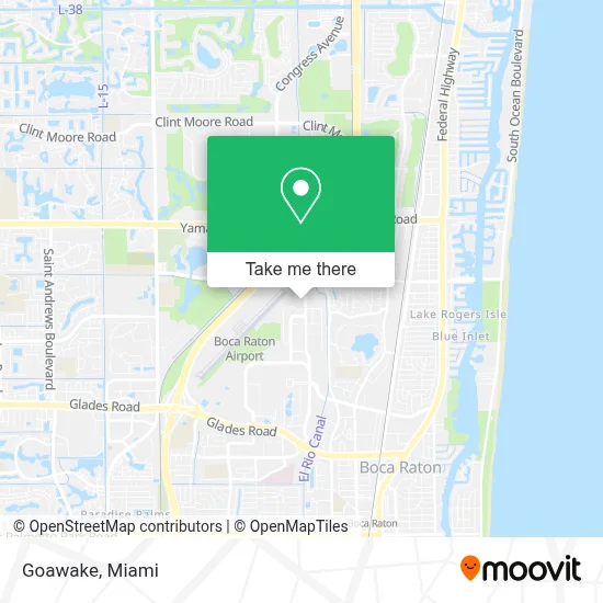 Goawake map