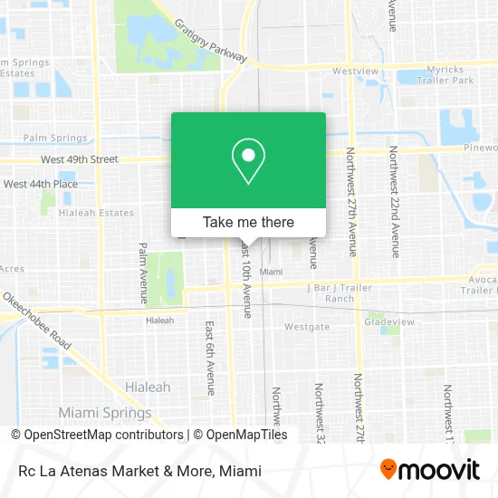 Rc La Atenas Market & More map