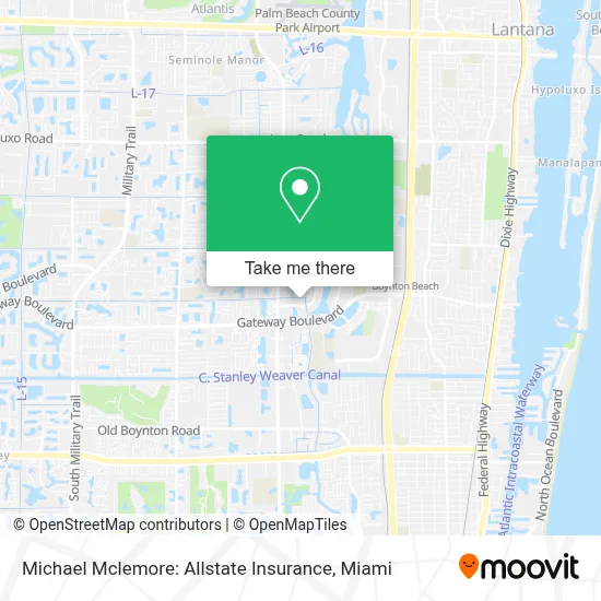 Michael Mclemore: Allstate Insurance map