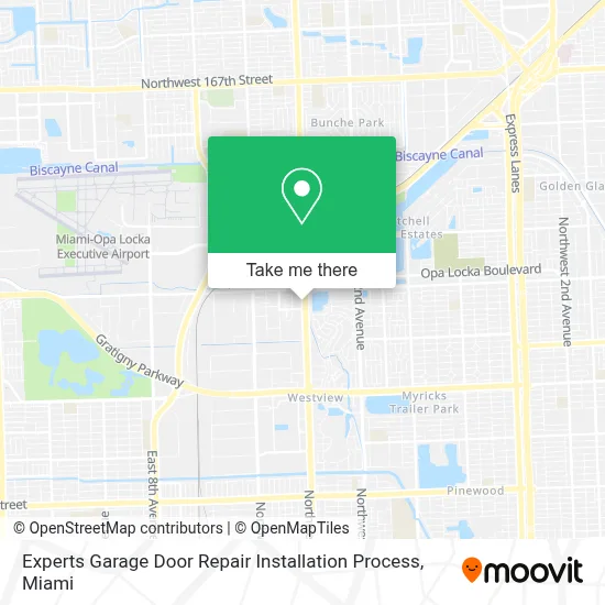 Experts Garage Door Repair Installation Process map