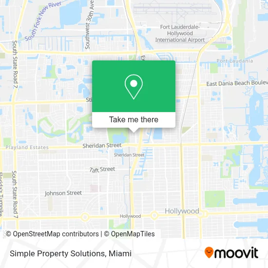 Simple Property Solutions map