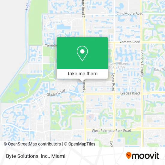 Byte Solutions, Inc. map