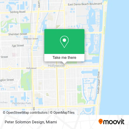 Peter Solomon Design map