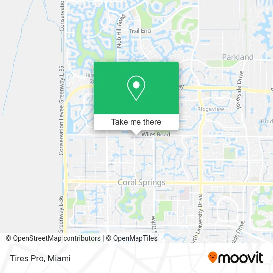 Tires Pro map