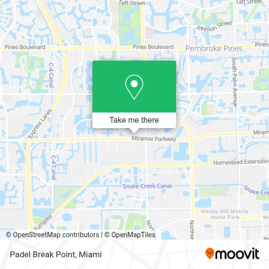 Padel Break Point map