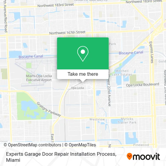 Experts Garage Door Repair Installation Process map