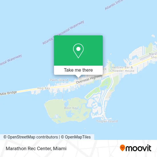Marathon Rec Center map
