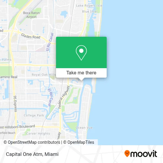 Capital One Atm map