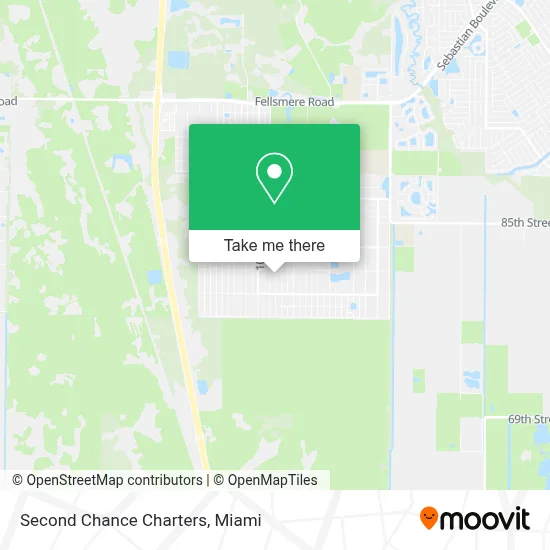 Second Chance Charters map