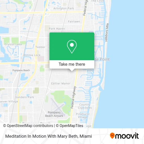 Meditation In Motion With Mary Beth map