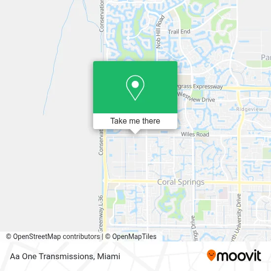 Aa One Transmissions map