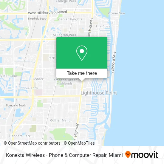 Konekta Wireless - Phone & Computer Repair map
