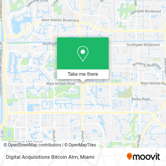 Digital Acquisitions Bitcoin Atm map