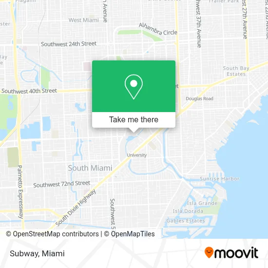 Subway map