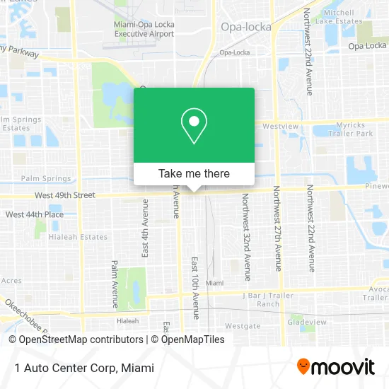 1 Auto Center Corp map