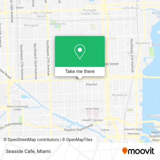 Seaside Cafe map