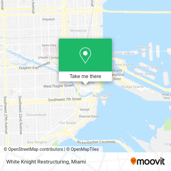 White Knight Restructuring map