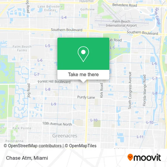 Chase Atm map