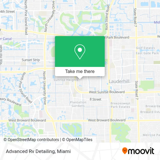 Advanced Rv Detailing map
