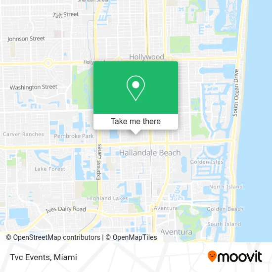 Tvc Events map