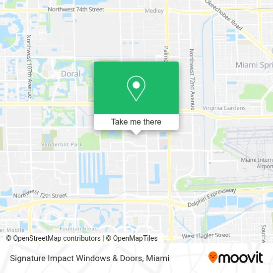 Signature Impact Windows & Doors map