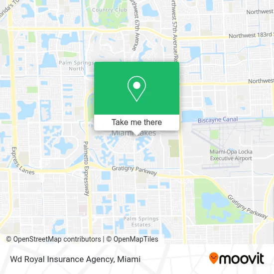 Wd Royal Insurance Agency map
