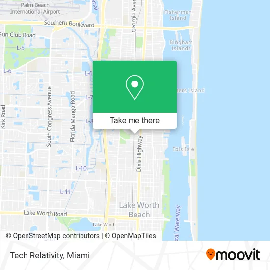 Tech Relativity map