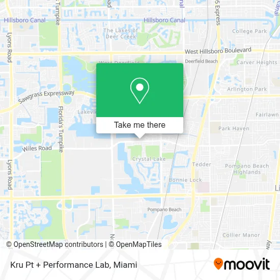 Kru Pt + Performance Lab map