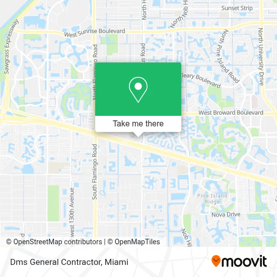 Dms General Contractor map