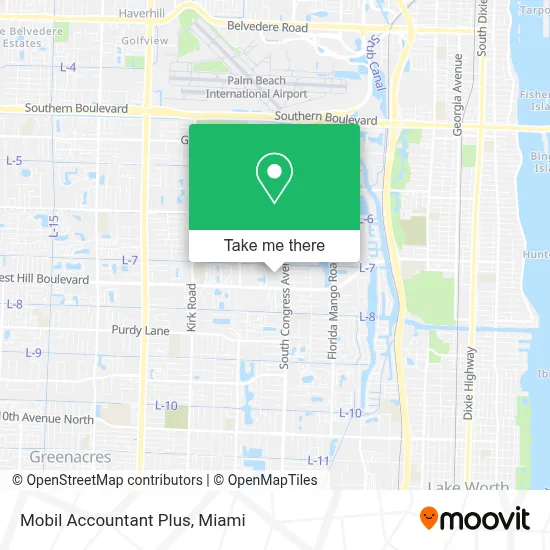 Mobil Accountant Plus map