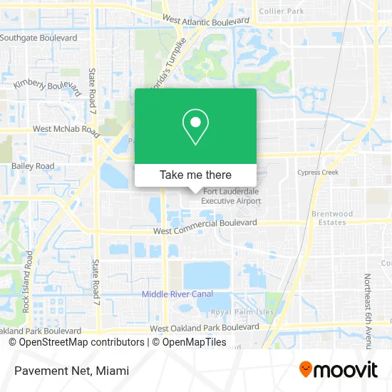 Pavement Net map