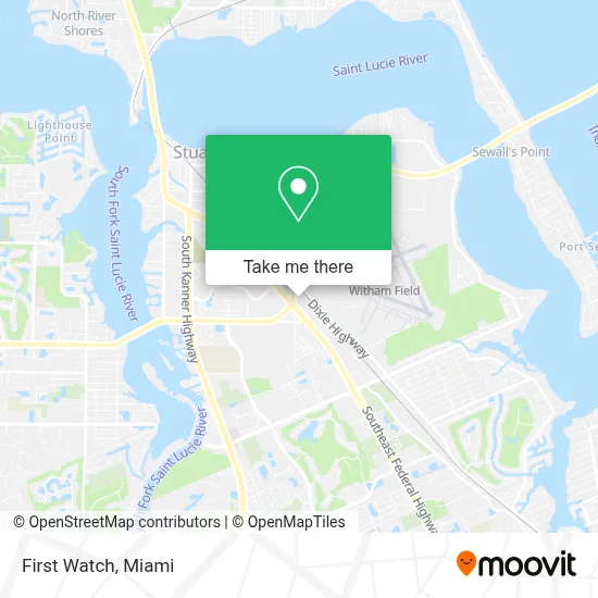 First Watch map