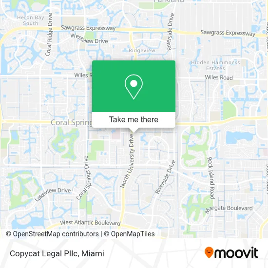 Copycat Legal Pllc map