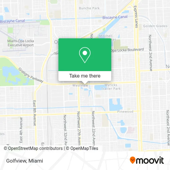 Golfview map
