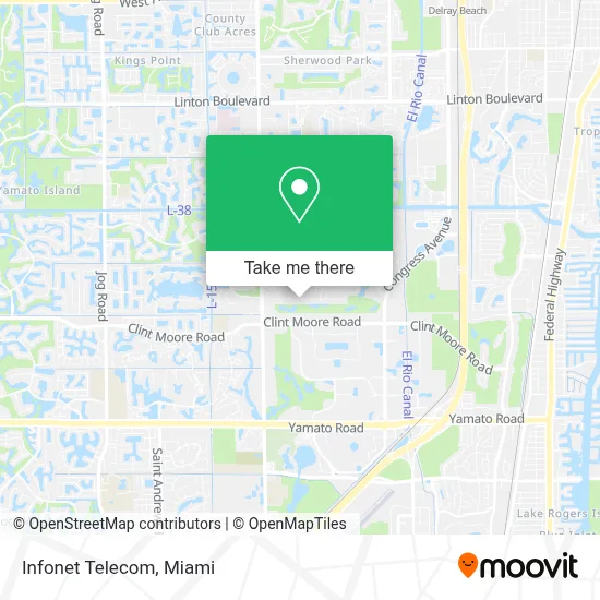 Infonet Telecom map