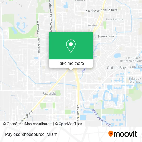 Payless Shoesource map