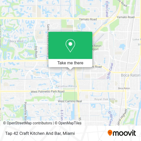 Tap 42 Craft Kitchen And Bar map