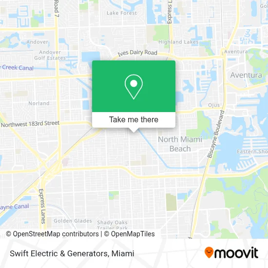 Swift Electric & Generators map