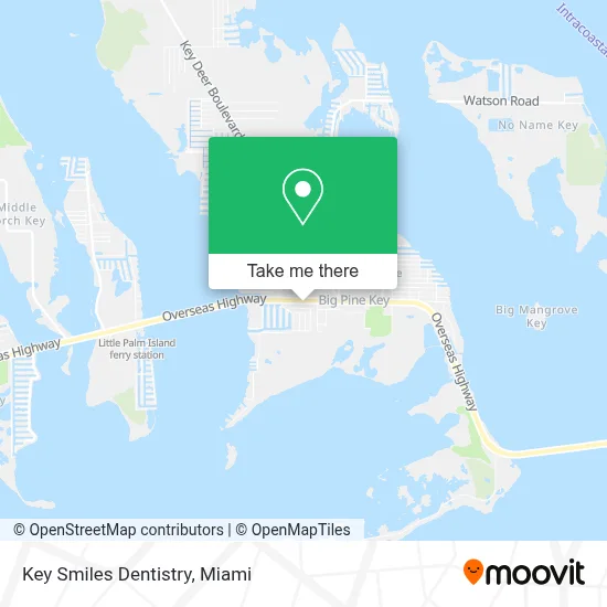 Key Smiles Dentistry map