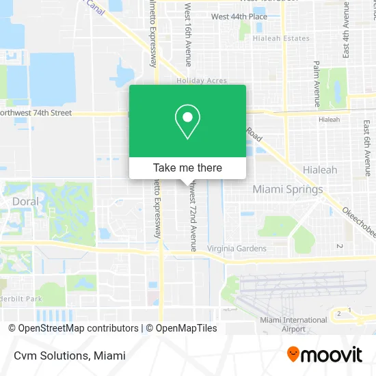 Cvm Solutions map