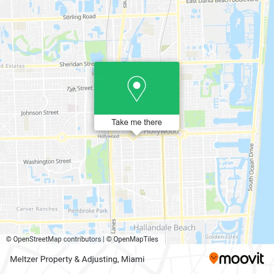 Meltzer Property & Adjusting map