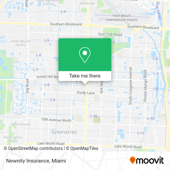 Newnity Insurance map