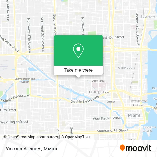 Victoria Adames map