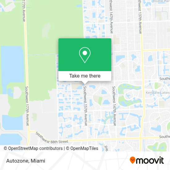 Autozone map