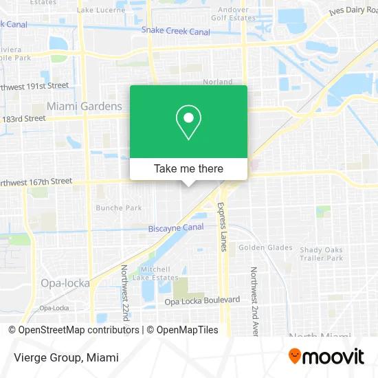 Vierge Group map
