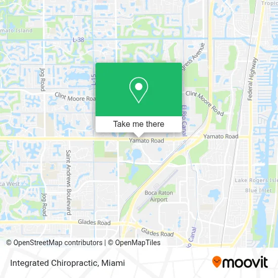 Integrated Chiropractic map