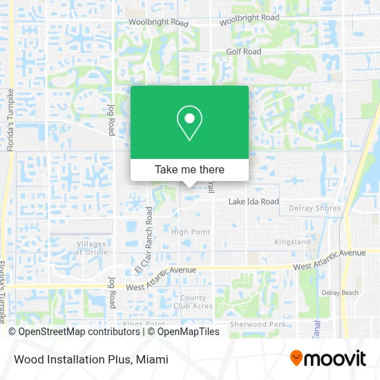 Wood Installation Plus map