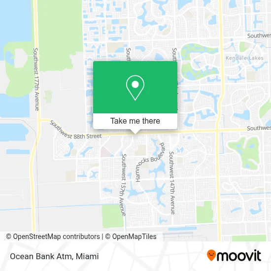 Ocean Bank Atm map